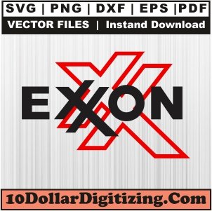 Exxon-Svg,-Brand-Logo-Png-Vector,-ExxonMobil-Svg-Cut-File-For-Cricut-Silhouette-Printable-Files