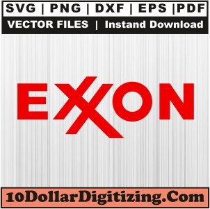 Exxon-Logo-Png,-Brand-Logo-Vector,-ExxonMobil-Svg-Cut-File-For-Cricut-Silhouette-Printable-Files