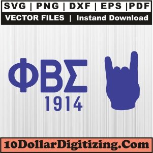 Phi-Beta-Sigma-Svg,-Greek-Letter-Png-Vector,-Fraternity-Svg-Cut-File-For-Cricut-Silhouette-Printable-Files