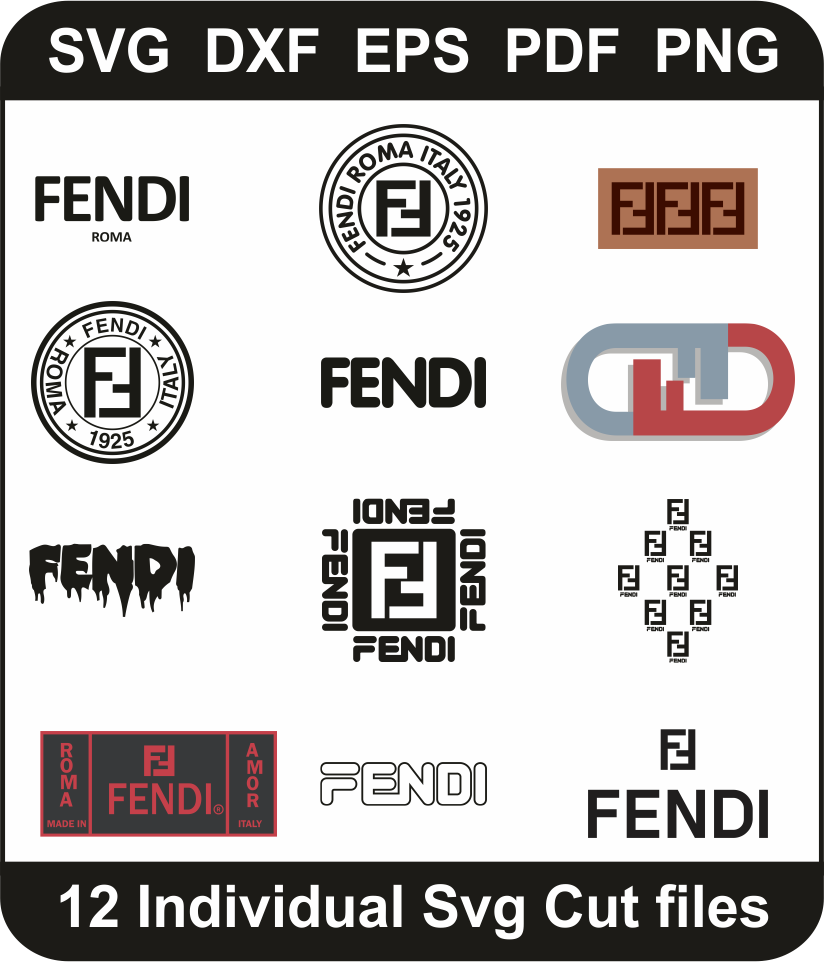 Fendi-Svg-Pack,-Fendi-Logo-Png-Vector-Bundle,-Fendi-Brand-Svg-Cut-File-For-Cricut-Silhouette-Printable-Files