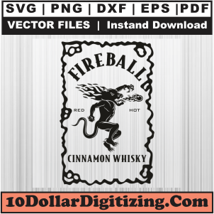 Fireball-Cinnamon-Whisky-Svg-File