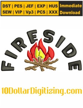 Fireside-Logo-Embroidery-Design,-Firefighter-Embroidery-Pattern,-Fire-Dept-Embroidery-Files-Instant-Download