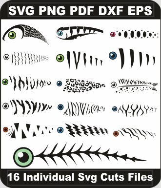 Fishing-Lure-Png-Bundle,-Fish-Lure-Svg-Pack,-Fish-Svg-Cut-File-For-Cricut-Silhouette-Printable-Files