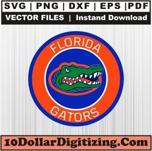 Florida-Gators-Circle-Logo-Svg,-NCAA-Team-Png-Vector,-College-Sport-Svg-Cut-File-For-Cricut-Silhouette-Printable-Files