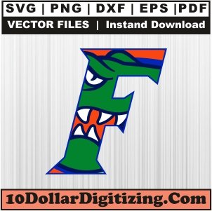 Florida-Gators-F-Svg,-Football-Team-Png-Vector,-NCAA-Sports-Svg-Cut-File-For-Cricut-Silhouette-Printable-Files