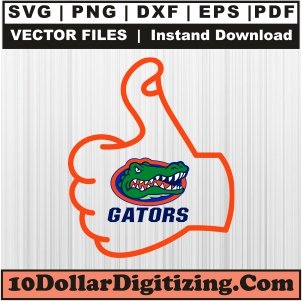 Florida-Gators-Thumbs-Up-Svg,-Football-Team-Png-Vector,-Florida-Gators-Svg-Cut-File-For-Cricut-Silhouette-Printable-Files