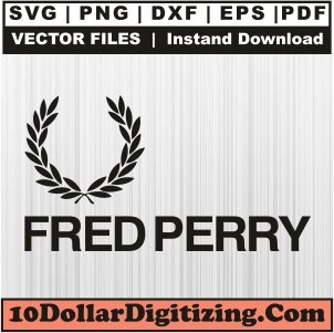 Fred-Perry-Black-Png,-Brand-Logo-Vector,-Fashion-Logo-Svg-Cut-File-For-Cricut-Silhouette-Printable-Files