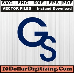 Georgia-Southern-Eagles-Gs-Svg,-Football-Team-Png-Vector,-NCAA-Svg-Cut-File-For-Cricut-Silhouette-Printable-Files