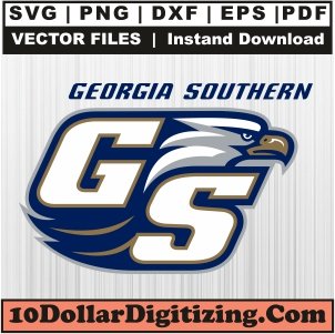 Georgia-Southern-GS-Svg,-NCAA-Team-Logo-Png-Vector,-Sports-Svg-Cut-File-For-Cricut-Silhouette-Printable-Files