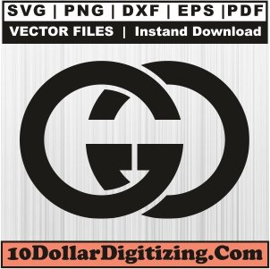 Gucci-GG-Black-Logo-Svg,-Brand-Png-Vector,-Gucci-Svg-Cut-File-For-Cricut-Silhouette-Printable-Files