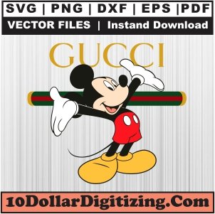 Gucci-Mickey-Mouse-Svg,-Gucci-Logo-Png-Vector,-Gucci-Disney-Cartoon-Svg-Cut-File-For-Cricut-Silhouette-Printable-Files