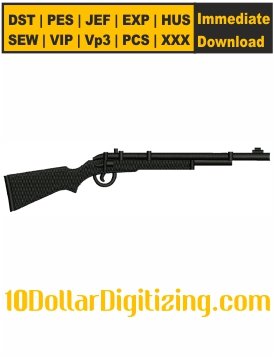 Rifle-Gun-Embroidery-Design,-Gun-Embroidery-Pattern,-Hunting-Rifle-Gun-Embroidery-Files-Instant-Download