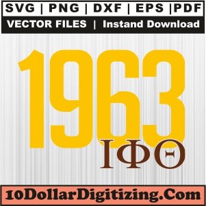 Iota-Phi-Theta-1963-Svg,-Fraternity-Png-Vector,-Greek-Letter-Svg-Cut-File-For-Cricut-Silhouette-Printable-Files