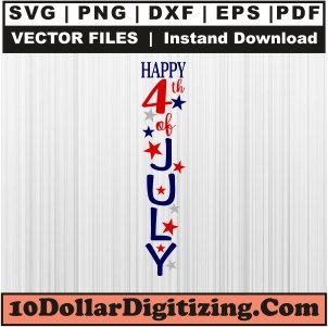 Happy-4th-July-Svg,-Patriotic-Png-Vector,-Independence-Day-Svg-Cut-File-For-Cricut-Silhouette-Printable-Files