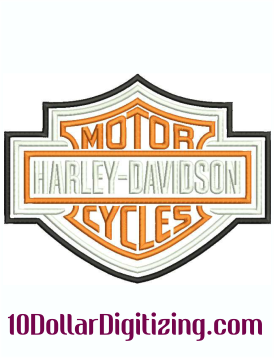 Harley-Davidson-Motorcycles-Embroidery-Design