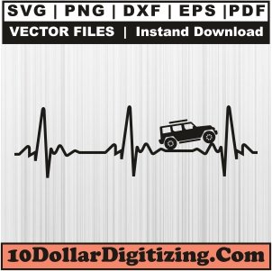 Heart-Beat-Jeep-Svg,-Jeep-Png-Vector,-Jeep-Car-Svg-Cut-File-For-Cricut-Silhouette-Printable-Files