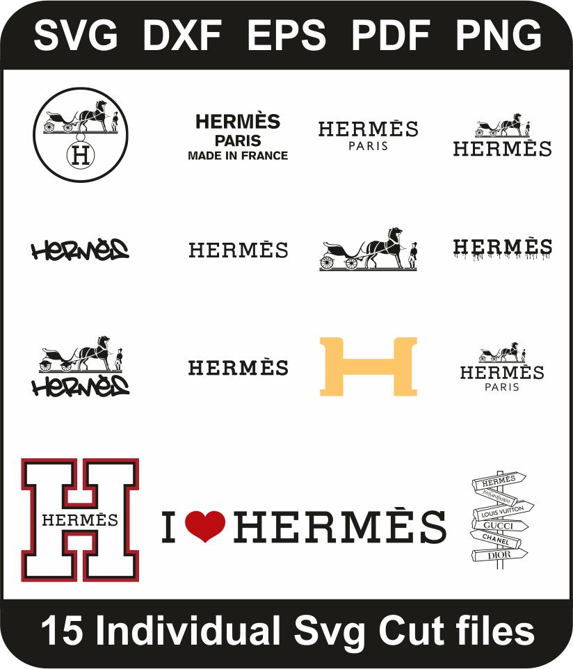 Hermes-Logo-Svg-Pack,-Hermes-Paris-Png-Bundle,-Hermes-Svg-Cut-File-For-Cricut-Silhouette-Printable-Files