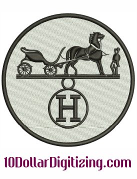 Hermes Embroidery File Design Pattern Dst Pes Jef Exp