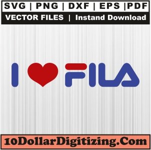 I-Love-Fila-Svg,-Brand-Logo-Png-Vector,-Fila-Svg-Cut-File-For-Cricut-Silhouette-Printable-Files