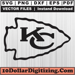 Kansas-City-Chiefs-Svg,-NFL-Team-Logo-Png-Vector,-American-Football-Team-Svg-Cut-File-For-Cricut-Silhouette-Printable-Files