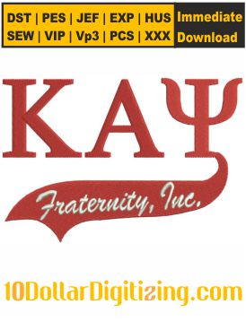 Kappa-Alpha-Psi-Fraternity-Emboidery-Design