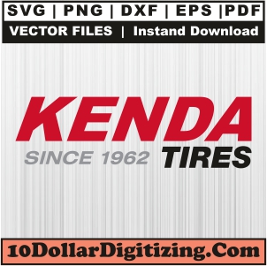 Kenda-Since-1962-Tires-Svg-File