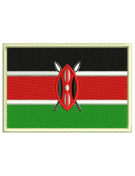 Kenya-Flag-Embroidery-Design