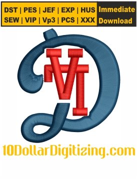 LA-Dodgers-Logo-Embroidery-Design,-Baseball-Team-Embroidery-Pattern,-MLB-Sports-Embroidery-Files-Instant-Download
