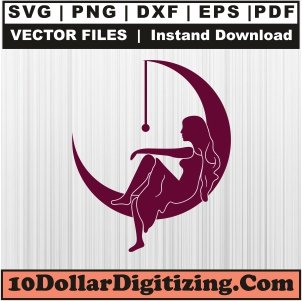 Lambda-Lady-on-The-Moon-Svg,-Lambda-Theta-Alpha-Png-Vector,-Fraternities-and-Sororities-Svg-Cut-File-For-Cricut-Silhouette-Printable-Files