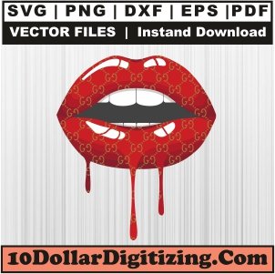 Lip-Drip-Gucci-Seamless-Pattern-Svg,-Brand-Logo-Png-Vector,-Gucci-Svg-Cut-File-For-Cricut-Silhouette-Printable-Files