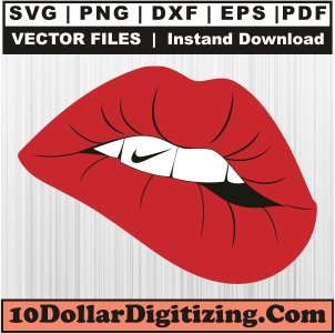 Nike-Swoosh-Biting-Lips-Svg,-Nike-Logo-Png-Vector,-Nike-Red-Lips-Logo-Svg-Cut-File-For-Cricut-Silhouette-Printable-Files