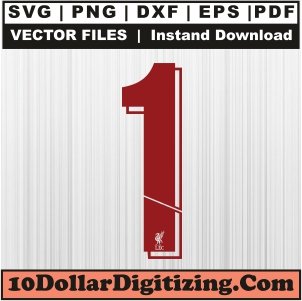 Liverpool-Jersey-Number-1-Png,-Football-Club-Png-Vector,-Liverpool-FC-Svg-Cut-File-For-Cricut-Silhouette-Printable-Files