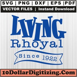 Living-Royal-Since-1922-Svg,-Sigma-Gamma-Rho-Png-Vector,-Sorority-Svg-Cut-File-For-Cricut-Silhouette-Printable-Files