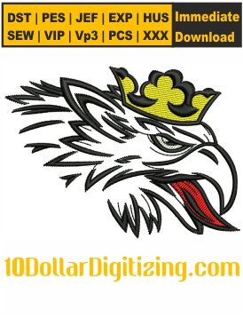 Scania-Griffin-Logo-Embroidery-Design,-Scania-Ab-Embroidery-Pattern,-Scania-Embroidery-Files-Instant-Download