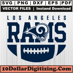 Los-Angeles-Rams-Football-Logo-Svg,-NFL-Png-Vector,-Sports-Svg-Cut-File-For-Cricut-Silhouette-Printable-Files