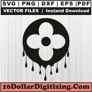 Louis-Vuitton-Circle-Drip-Svg,-Brand-Logo-Png-Vector,-LV-Svg-Cut-File-For-Cricut-Silhouette-Printable-Files