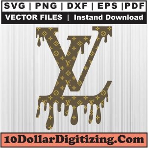 Louis-Vuitton-Drip-LV-Pattern-Svg,-LV-Dripping-Logo-Png-Vector,-Brand-Svg-Cut-File-For-Cricut-Silhouette-Printable-Files