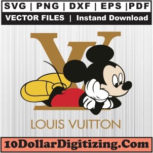 Louis-Vuitton-Mickey-Mouse-Svg,-LV-Logo-Png-Vector,-Brand-Svg-Cut-File-For-Cricut-Silhouette-Printable-Files