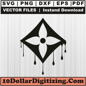 Louis-Vuitton-Flower-Drip-Svg,-Brand-Logo-Png-Vector,-LV-Svg-Cut-File-For-Cricut-Silhouette-Printable-Files