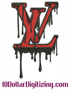 Dripping LV Logo INSTANT DOWNLOAD print file PNG – BB Digital Prints and  Boutique