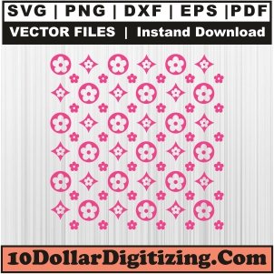 Luxury-Seamless-Svg,-Louis-Vuitton-Pattern-Png-Vector,-LV-Svg-Cut-File-For-Cricut-Silhouette-Printable-Files