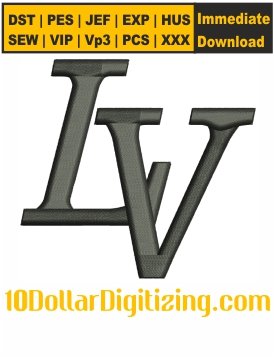 LV-3D-Puff-Logo-Embroidery-Design,-Louis-Vuitton-Puffy-Foam-Embroidery-Pattern,-LV-Brand-Logo-Embroidery-Files-Instant-Download