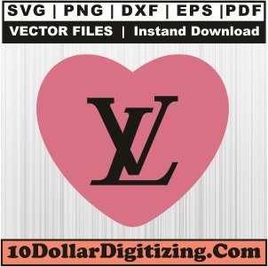 Lv-Heart-Logo-Svg,-Brand-Logo-Png-Vector,-Louis-Vuitton-Svg-Cut-File-For-Cricut-Silhouette-Printable-Files