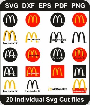 McDonalds-Logo-Svg-Bundle,-McDonalds-Png-Pack,-Brand-Svg-Cut-File-For-Cricut-Silhouette-Printable-Files