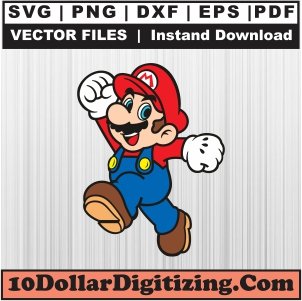 Mario-Bros-Svg,-Super-Mario-Png-Vector,-Mario-Svg-Cut-File-For-Cricut-Silhouette-Printable-Files