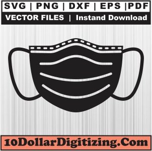 Mask-Png,-Face-Mask-Vector,-Mask-Svg-Cut-File-For-Cricut-Silhouette-Printable-Files
