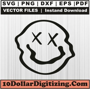 Melted-Smiley-Svg,-Melting-Smiley-Png-Vector,-Smiley-Face-Svg-Cut-File-For-Cricut-Silhouette-Printable-Files