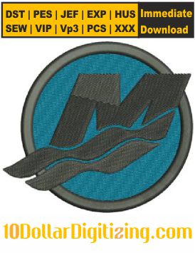 Mercury-Logo-Embroidery-Design