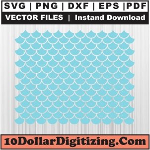 Mermaid-Scale-Svg,-Mermaid-Pattern,-Mermaid-Svg-Cut-File-For-Cricut-Silhouette-Printable-Files