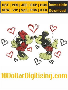 Mickey-and-Minnie-Love-Embroidery-Design,-Mickey-and-Minnie-Kissing-Embroidery-Pattern,-Cartoon-Embroidery-File,-Disney-Mickey-Mouse-Embroidery-Files-Instant-Download